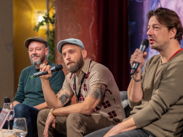 31. Sa(n)jam - Hop lektira: Vedran Štimac; Vjeran Juhas, Vedran Štimac, Vibor Juhas © Manuel Angelini