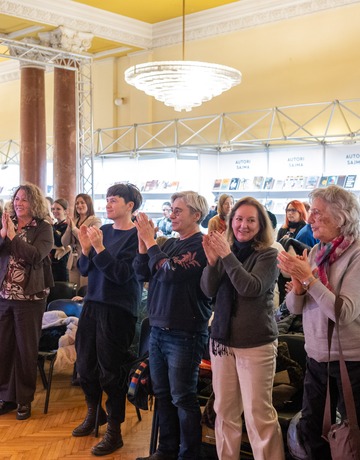 Najsrčaniji pljesak u sajamskoj povijesti za veliku Daciu Maraini