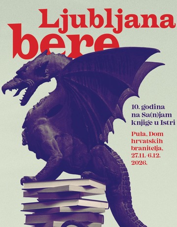 Velika obljetnica programa Ljubljana bere na 32. Sa(n)jam knjige u Istri
